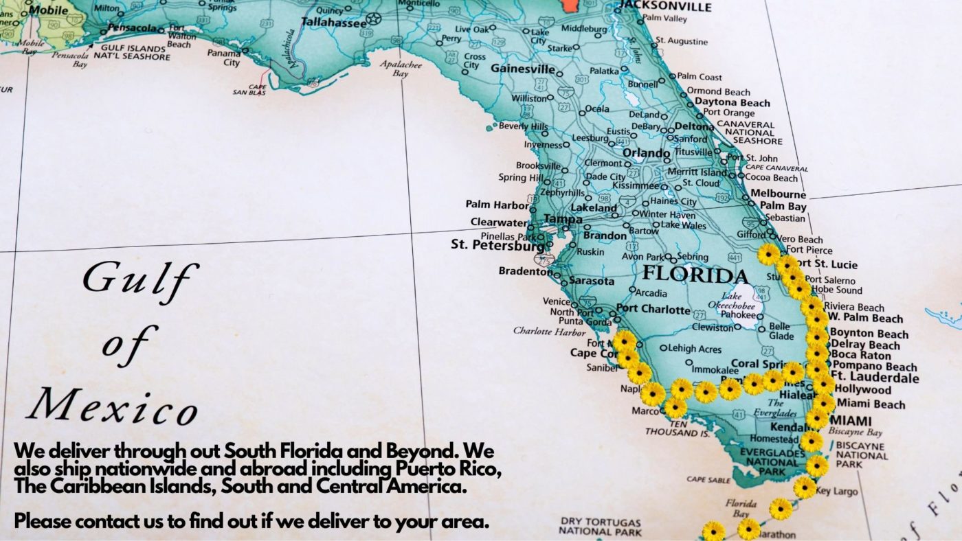 Shipping South Florida Map